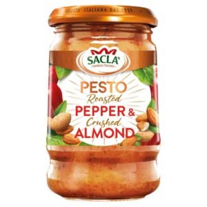 SACLA PESTO PEPPER CRSH ALMOND 190GR