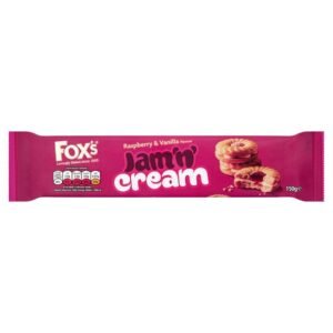 FOX'S JAM CREAMS SANDWICH 150GR