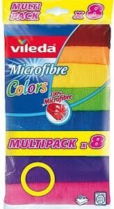 VILEDA BEZ 8LI COLORS MIKROFIBER