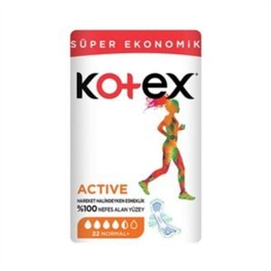 KOTEX ACTIVE QUAD.NORMAL 22LI