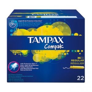 DISCREET TAMPAX NORMAL 22