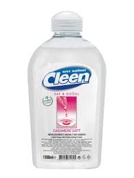 CLEEN S.SABUN CASHMERE-SOFT1500ML+400ML HEDIYE