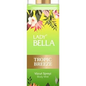 LADY BELLA BODY MIST TROPIC BREEZE 200ML.