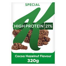 KELLOGS SK HIGH PROTEIN HAZELNUT 320GR