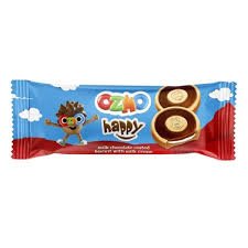 OZMO HAPPY CIKOLATALI BISKUVI 37,5GR