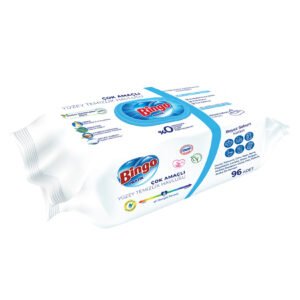 BINGO YUZEY TEM.HAVLU BEYAZ SABUN 96LI