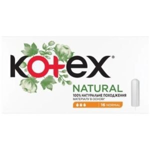 KOTEX NATURAL TAMPON NORMAL 16LI