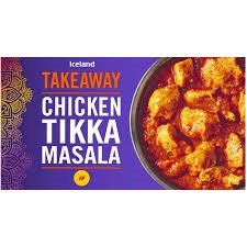 ICELAND TAKEAWAY TIKKA MASALA 375GR