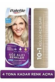 PALETTE TUBE 10-1 KULLU ACIK SARI