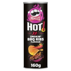 PRINGLES HOT SMOKIN BBQ RIBS 160GR