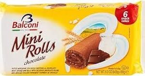 BALCONI MINI ROLLS CIKOLATA 180GR