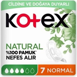 KOTEX NATURAL SINGLE NORMAL 7LI