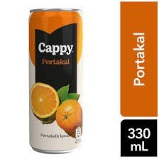 CAPPY 330ML PORTAKAL KUTU