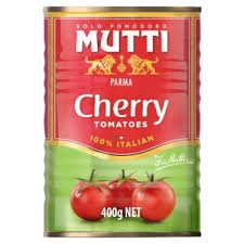 MUTTI DOG. DOMATES CHERRY TNK 400GR