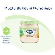 HERO BABY MUZLU BISKUVILI MUHALLEBI 120GR