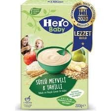 HERO BABY SUTLU 8 TAH.MEYVE 400G