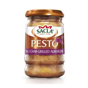 SACLA PESTO AUBERGINE GARLIC 190GR