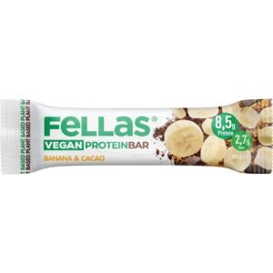 FELLASVEGAN P.BAR BANANA&CACAO 40GR