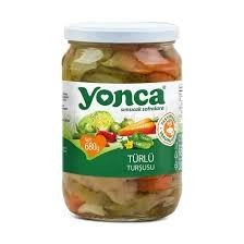 YONCA KARISIK TURSU 720ML(KVZ)