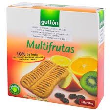 GULLON DIET-FIBRA MULTIFRUTAS 144GR