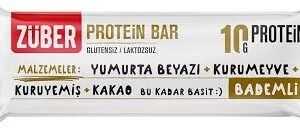 ZUBER BADEMLI GLUTENSIZ PROTEIN BAR 40GR