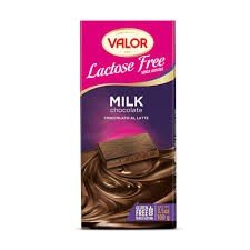 VALOR MILK CHOCO LACTOSE FREE 100GR
