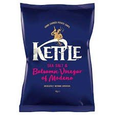 KETTLE SEA SALT/BALS.VIN.PAT.CHIPS 40G.
