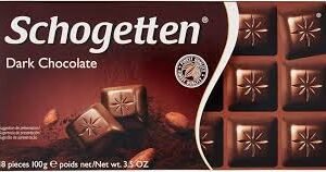 SCHOGETTEN DARK CHOCOLATE 100GR