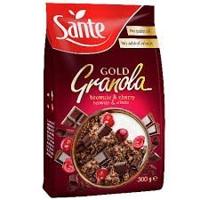 SANTE GRANOLA GOLD BROWNIE CHERRY 300GR