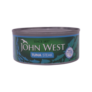 J.WEST TUNA ST.IN BRINE 160GR