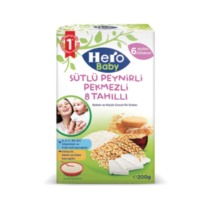 HERO BABY SUTLU/8 TAH. PEY. PEK. 200GR