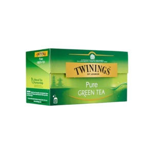 TWININGS PURE GREEN TEA T BAGS 25S