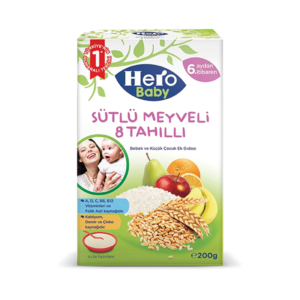 HERO BABY SUTLU/8 TAH. MEY. 200GR