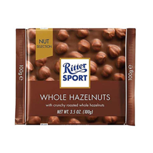 RITTER SPORT WHOLE HAZELNUTS 100GR