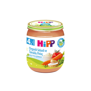 HIPP ORG.SEBZELI TAVUKLU PUR.125GR