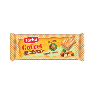 TORKU GOFRET KARAMELLI FINDIKLI  160 GR