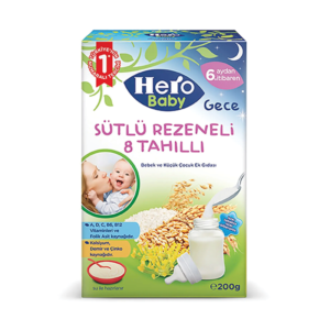 HERO BABY SUTLU/8 TAH. REZ. 200GR