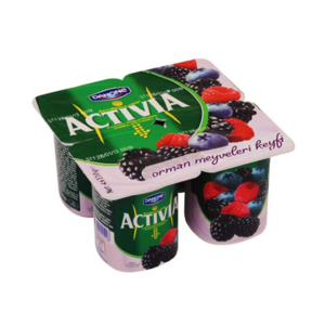 DANONE ACTIVIA ORMAN 4*100GR
