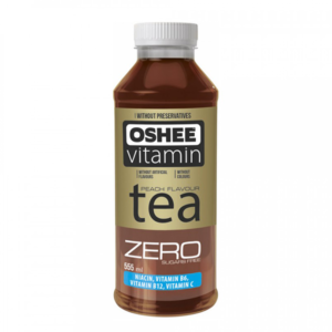 OSHEE VITAMIN TEA ZERO PEACH 555ML