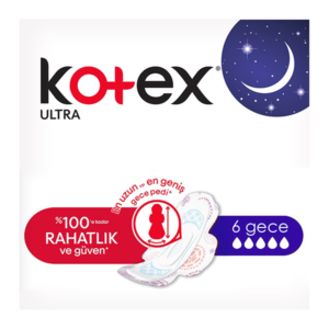 KOTEX ULTRA PED SINGLE GECE 6LI