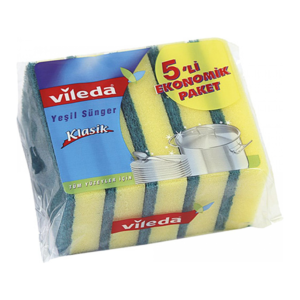 VILEDA YESIL SUNGER 5LI