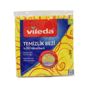 VILEDA T.BEZ.MIKRO 3'LU EKO.PKT