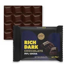 ELIT TABLET CIK.BITTER RİCH DARK 60GR