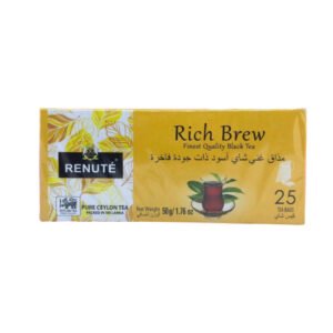 RENUTE SIYAH CAY 25LI