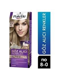 PALETTE TUBE 8-0 ACIK SARI