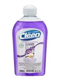 CLEEN S.SABUN LAVANTA-VANILYA1500ML+400ML HEDIYE
