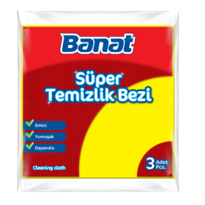 BANAT SUPER TEMIZLIK BEZI 3LU