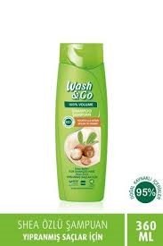 WASH&GO SAMP. 360ML SHEA OZLU YIPR. SACLAR