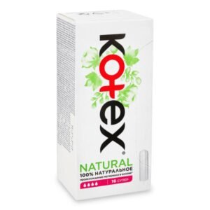 KOTEX NATURAL TAMPON SUPER 16LI