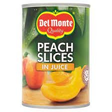 DEL MONTE PEACH SLICES IN JUICE 415GR